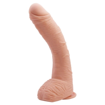 Dildo ssące Baile Beautiful Alex cieliste 11 cali