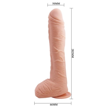 Dildo ssące Baile Beautiful Alex cieliste 11 cali