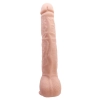 Dildo z cyberskóry Baile Beautiful DICK 11 cali cieliste