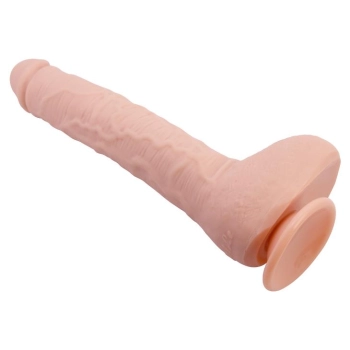 Dildo z cyberskóry Baile Beautiful DICK 11 cali cieliste