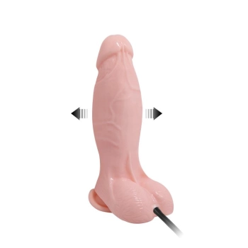 Dildo nadmuchiwane Baile cieliste z przyssawką