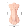 Dildo z kulkami Baile Temptation Bigger Man Monster Dick