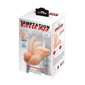 Dildo z kulkami Baile Temptation Bigger Man Monster Dick