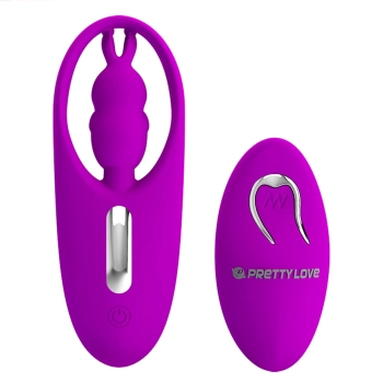 Wibrator króliczek Pretty Love silikonowy 12 funkcji pilot USB