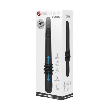 Wibrator analny wbijany Pretty Love Pazuzu czarny USB