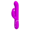 Wibrator króliczek Pretty Love fioletowy silikonowy 7 funkcji