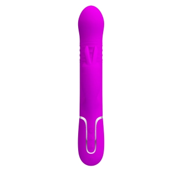 Wibrator króliczek Pretty Love fioletowy silikonowy 7 funkcji