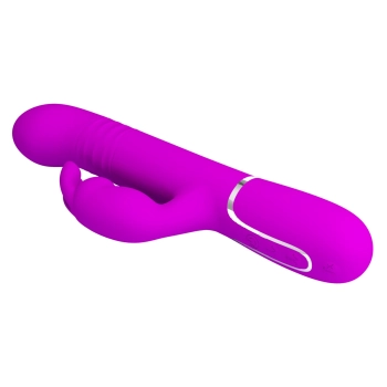 Wibrator króliczek Pretty Love fioletowy silikonowy 7 funkcji