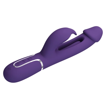 Wibrator króliczek Pretty Love Kampas fioletowy 7 funkcji