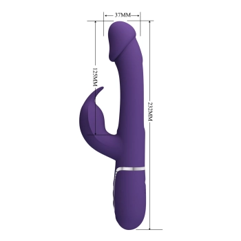 Wibrator króliczek Pretty Love Kampas fioletowy 7 funkcji