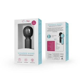 Wibrator Mini Vibe Wand EasyToys czarny USB 12 cm
