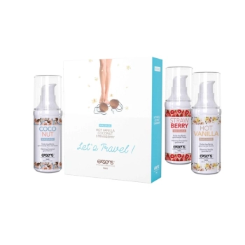 EXSENS GIFT SET LETS TRAVEL! 3 x 30ML