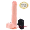 Wodoodporne realistyczne dildo wibracje 23 cm