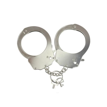 Kajdanki-śmieszna zabawka-kadank- metallic handcuffs