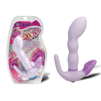 Plug/prostata- Nanma Perfect Anchor 3 Speeds & 3 Pleasures Purple