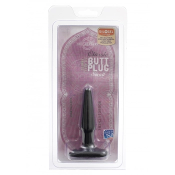 Plug-BLACK BUTT PLUG SMALL