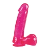 Dildo-dong w/suction cup pink 6 inch