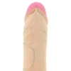 Realistyczny penis widoczne żyły przyssawka 15 cm