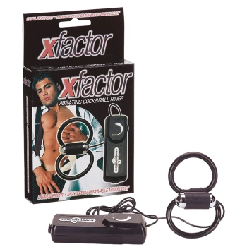 Pierścień-X-FACTOR VIBRATING COCK&BALL RINGS