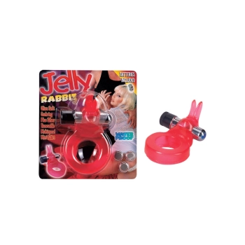 Pierścień-JELLY RABBIT COCKRING VIBRO