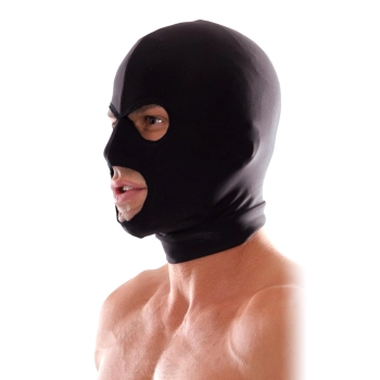 Maska-FF SPANDEX 3 HOLE HOOD BLACK