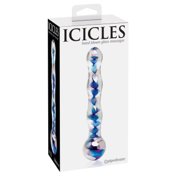 Dildo-icicles no 8 - hand blown massager