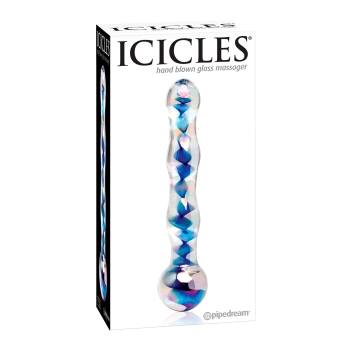 Dildo-icicles no 8 - hand blown massager