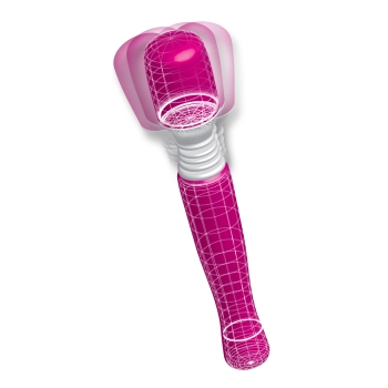 Stymulator-WANACHI MINI MASSAGER PINK