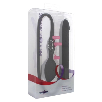 Wibrator-INFLATABLE VIBRATOR BLACK