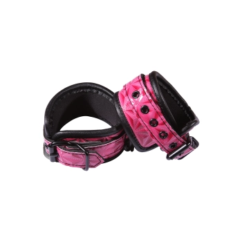 Kajdanki-SINFUL WRIST CUFFS PINK