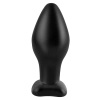 Plug-LARGE SILICONE PLUG BLACK