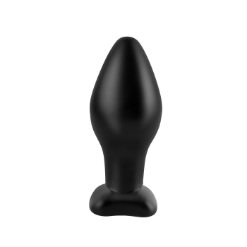 Plug-LARGE SILICONE PLUG BLACK