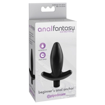 Plug/vibr-BEGINNERS ANAL ANCHOR BLACK