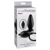 Plug-INFLATABLE SILICONE PLUG BLACK