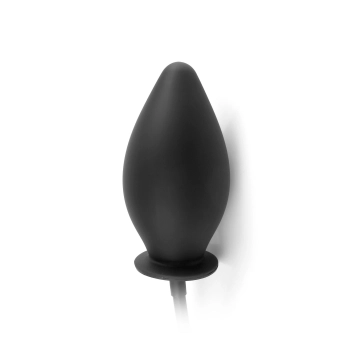 Plug-INFLATABLE SILICONE PLUG BLACK