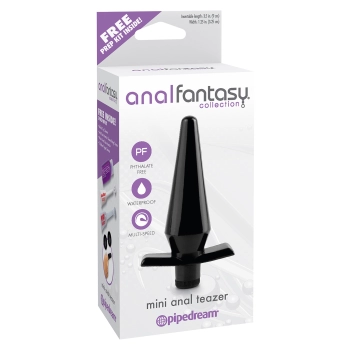 Plug/vibr-MINI ANAL TEAZER BLACK