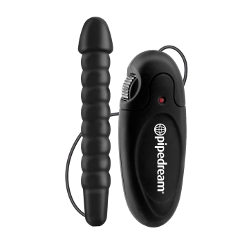 Plug/vibr-VIBRATING BUTT BUDDY BLACK