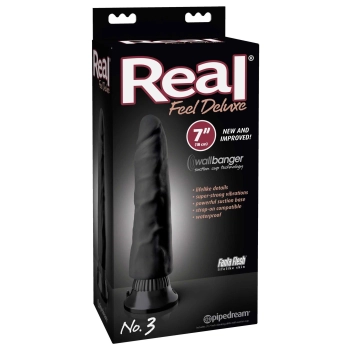 Wibrator-REAL FEEL DELUXE 3 BLACK