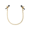 Stymulator-FF GOLD NIPPLE CHAIN CLAMPS