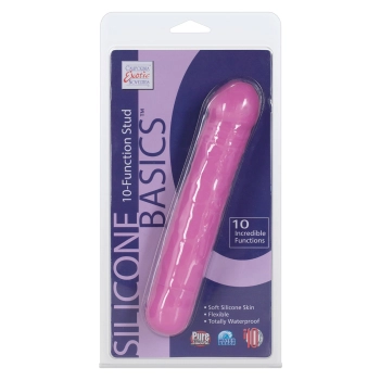 Wibrator klasyczny sztuczny penis silikon róż 17cm