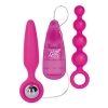 Plug/vibr-BOOTY CALL BOOTY VIBRO KIT PINK