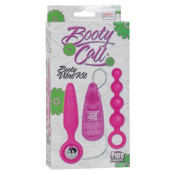 Plug/vibr-BOOTY CALL BOOTY VIBRO KIT PINK