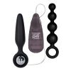 Plug/vibr-BOOTY CALL BOOTY VIBRO KIT BLACK