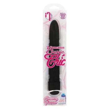 Wibrator-CLASSIC CHIC 7F. MASSAGER BLK 15X3