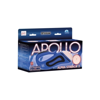 Masturbator-APOLLO ALPHA STROKER 2 BLUE