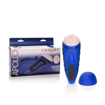 Masturbator-APOLLO ALPHA STROKER 2 BLUE