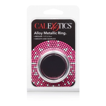 Pierścień erekcyjny aluminiowy Calexotics srebrny 4 cm