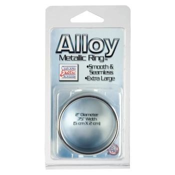 Pierścień-ALLOY METALLIC RING - XL