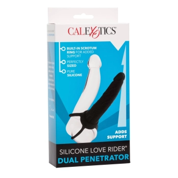 Proteza-DUAL PENETRATOR BLACK