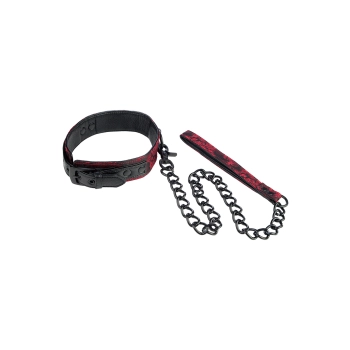 Wiązania-SCANDAL COLLAR WITH LEASH